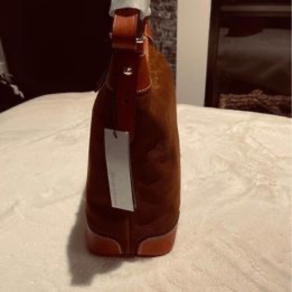 Dooney and Bourke NEW suede bag - Picture 2 of 5